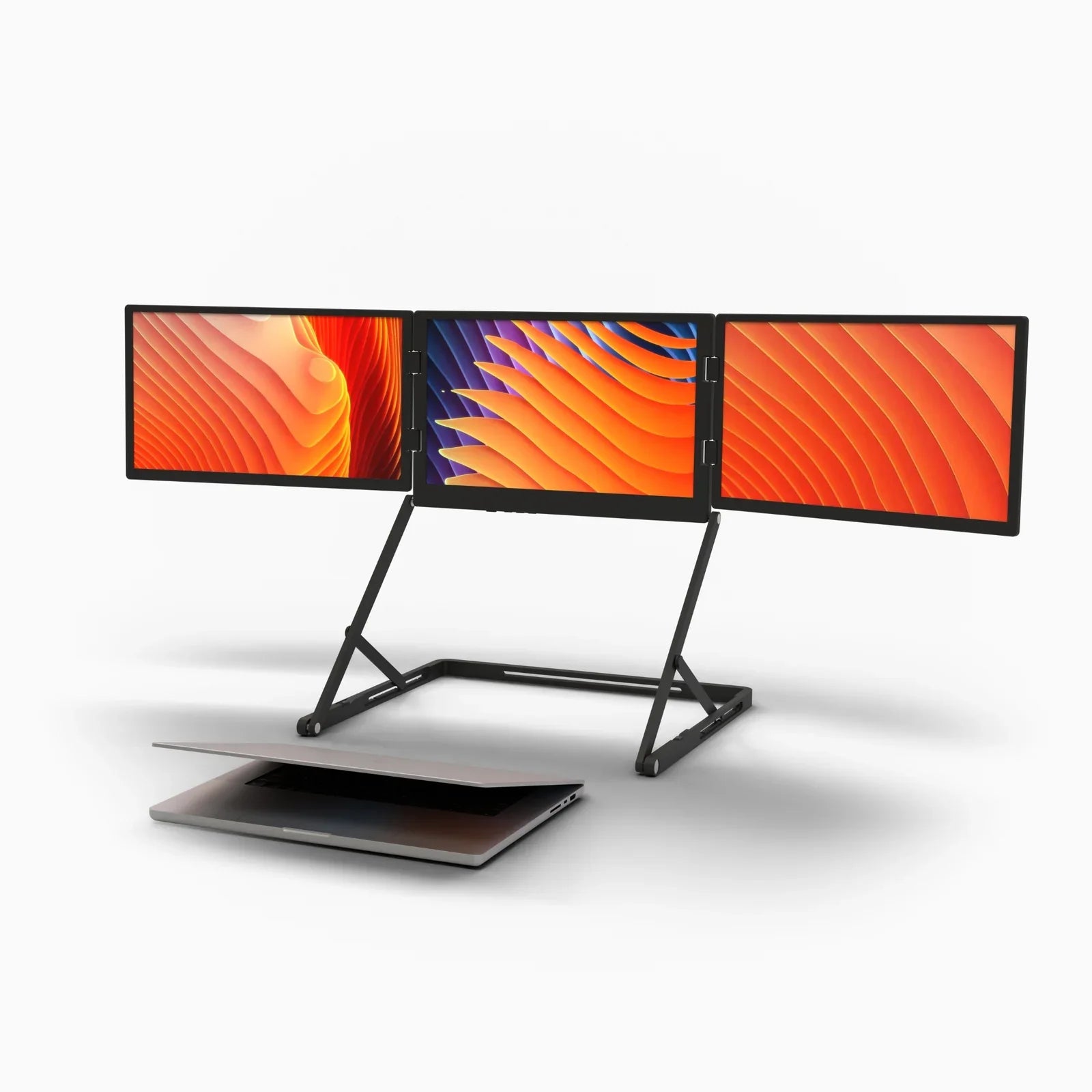 Triple écran pour ordinateur portable