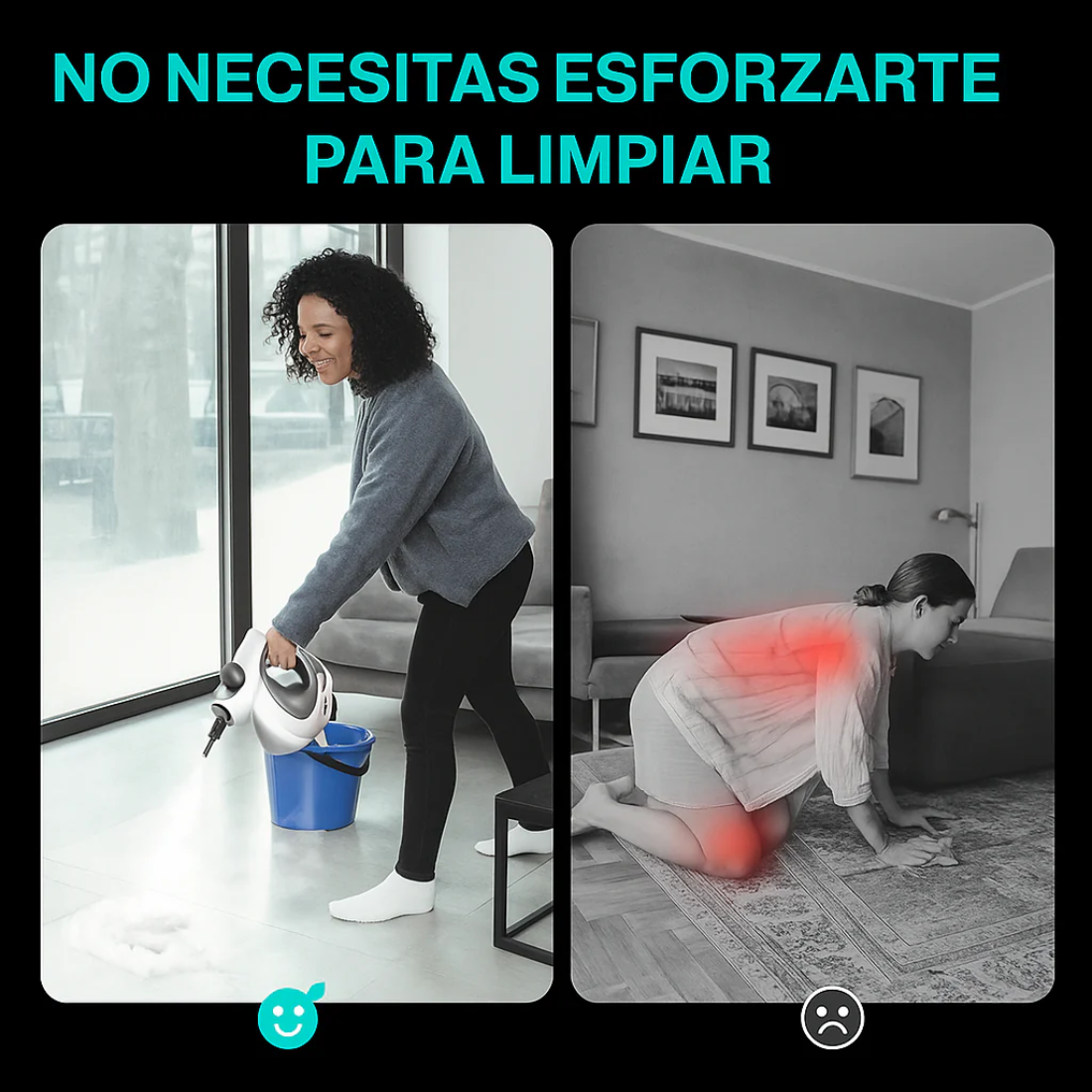 SteamClean Pro™ – Limpiador a Vapor Presurizado