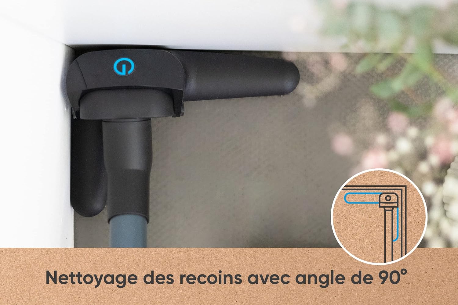 Brosse d'aspirateur universelle flexible
