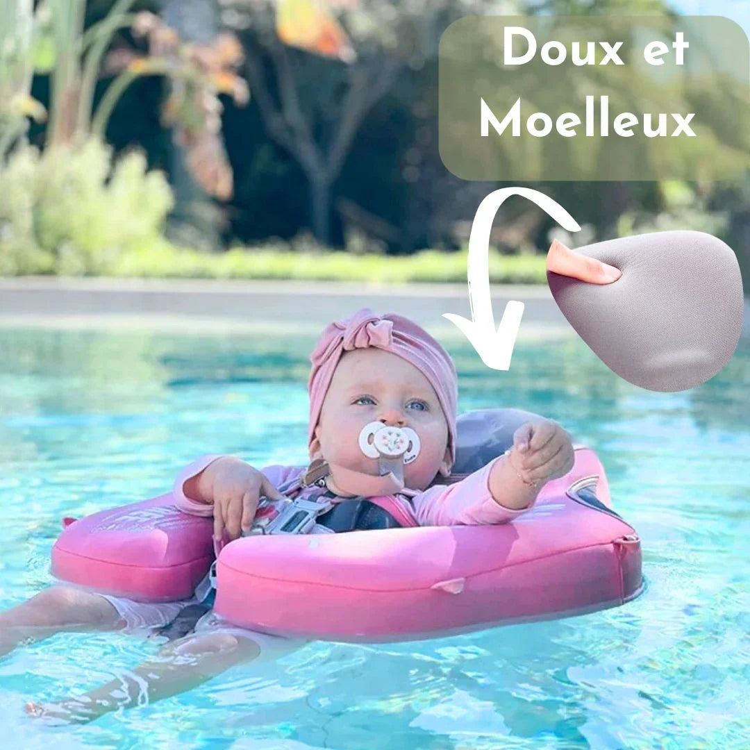 BebeMer - Bouée bébé avec Pare Soleil