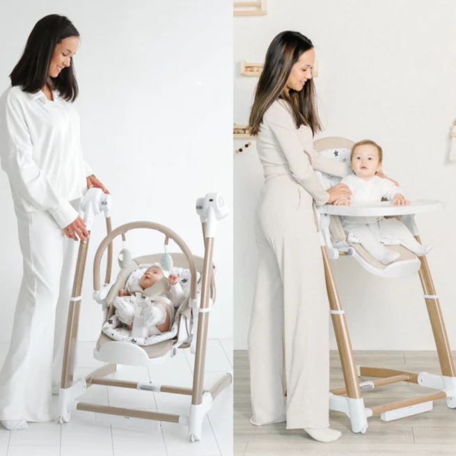 Smart 3-in-1 Baby Rocker & Swing