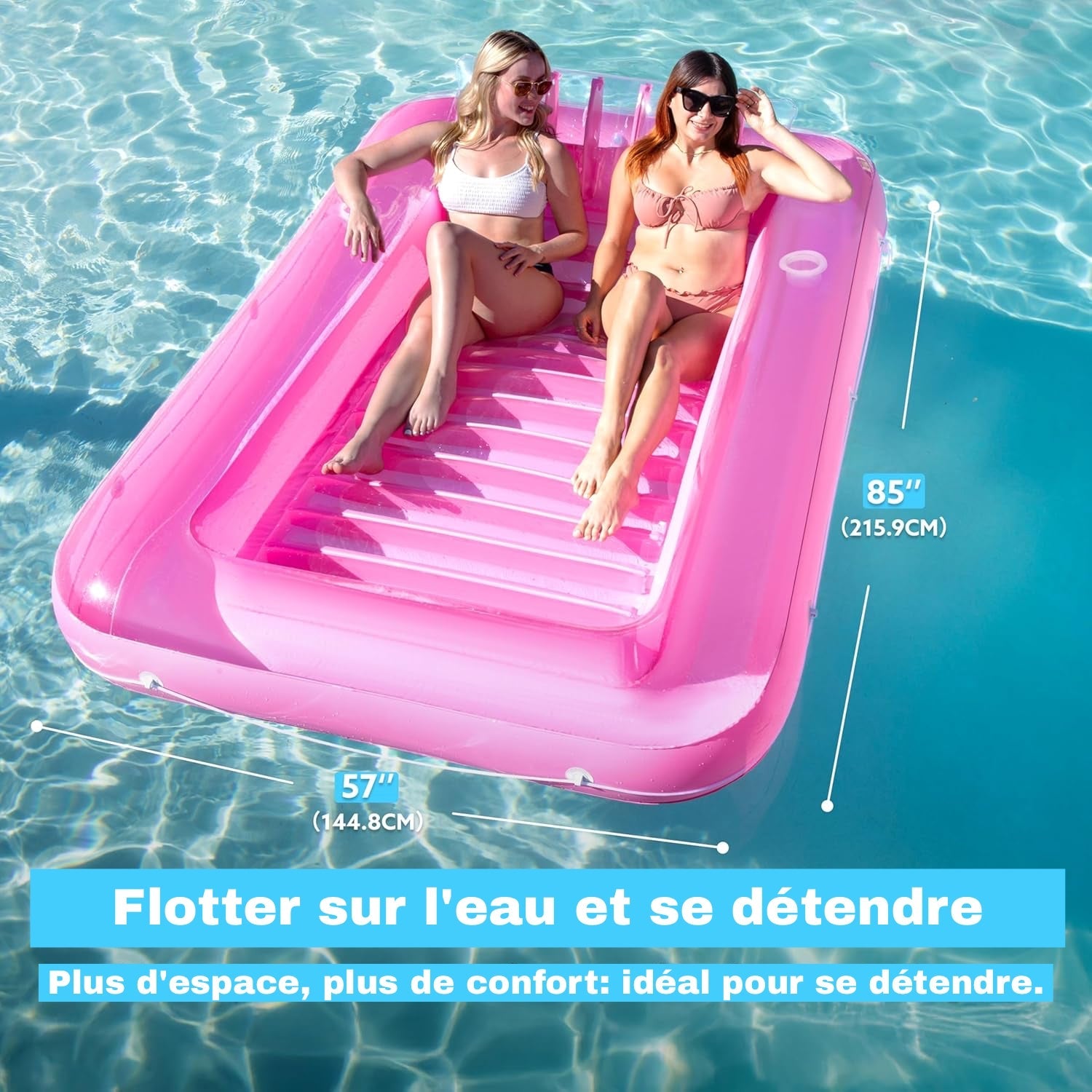 Chaise Longue Gonflable Piscine