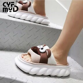 Chinelo de Algodão Bichos ZuoFu