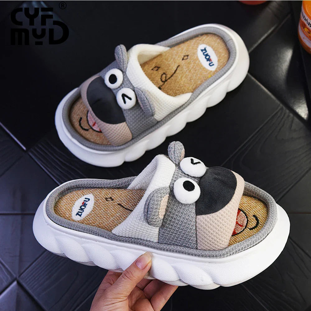 Chinelo de Algodão Bichos ZuoFu