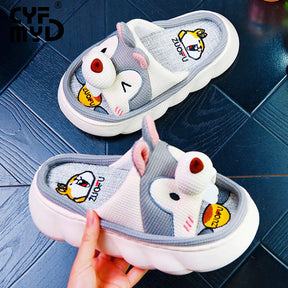 Chinelo de Algodão Bichos ZuoFu
