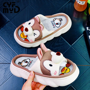 Chinelo de Algodão Bichos ZuoFu