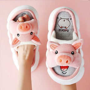 Chinelo de Algodão Bichos ZuoFu