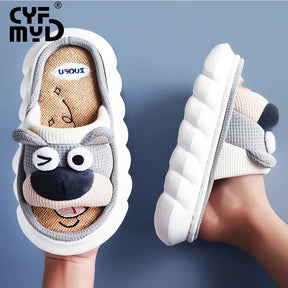 Chinelo de Algodão Bichos ZuoFu