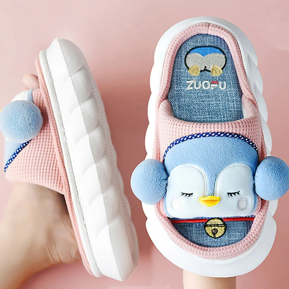 Chinelo de Algodão Bichos ZuoFu
