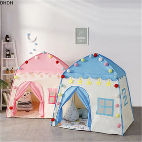 Castillo de princesa plegable para niños, Teepee Playhouse, juguetes Cubby