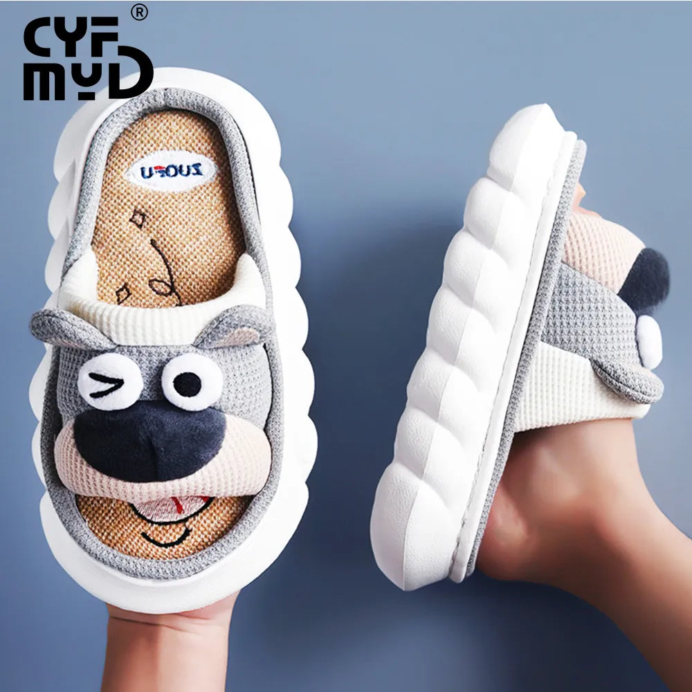 Chinelo de Algodão Bichos ZuoFu