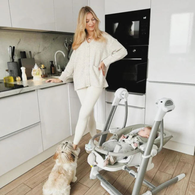 Smart 3-in-1 Baby Rocker & Swing