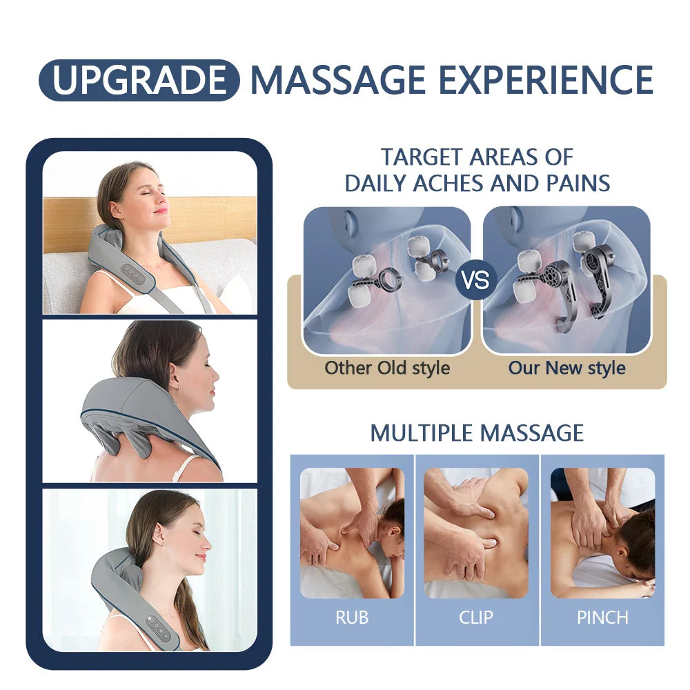 Massageador Automático RelaxaPulse 5D [ULTRA RELAXANTE]