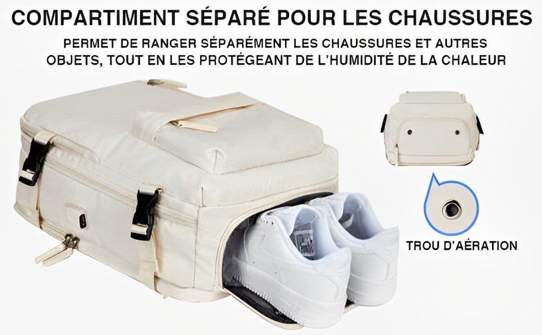 Sac à dos de voyage multifonctionnel